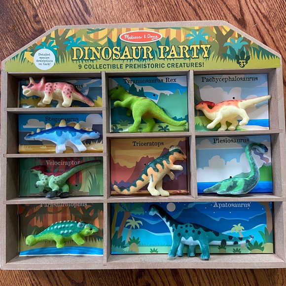 melissa and doug dinosaur party